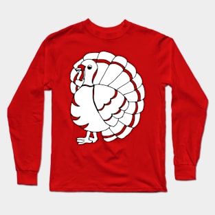 Cute Turkey Long Sleeve T-Shirt